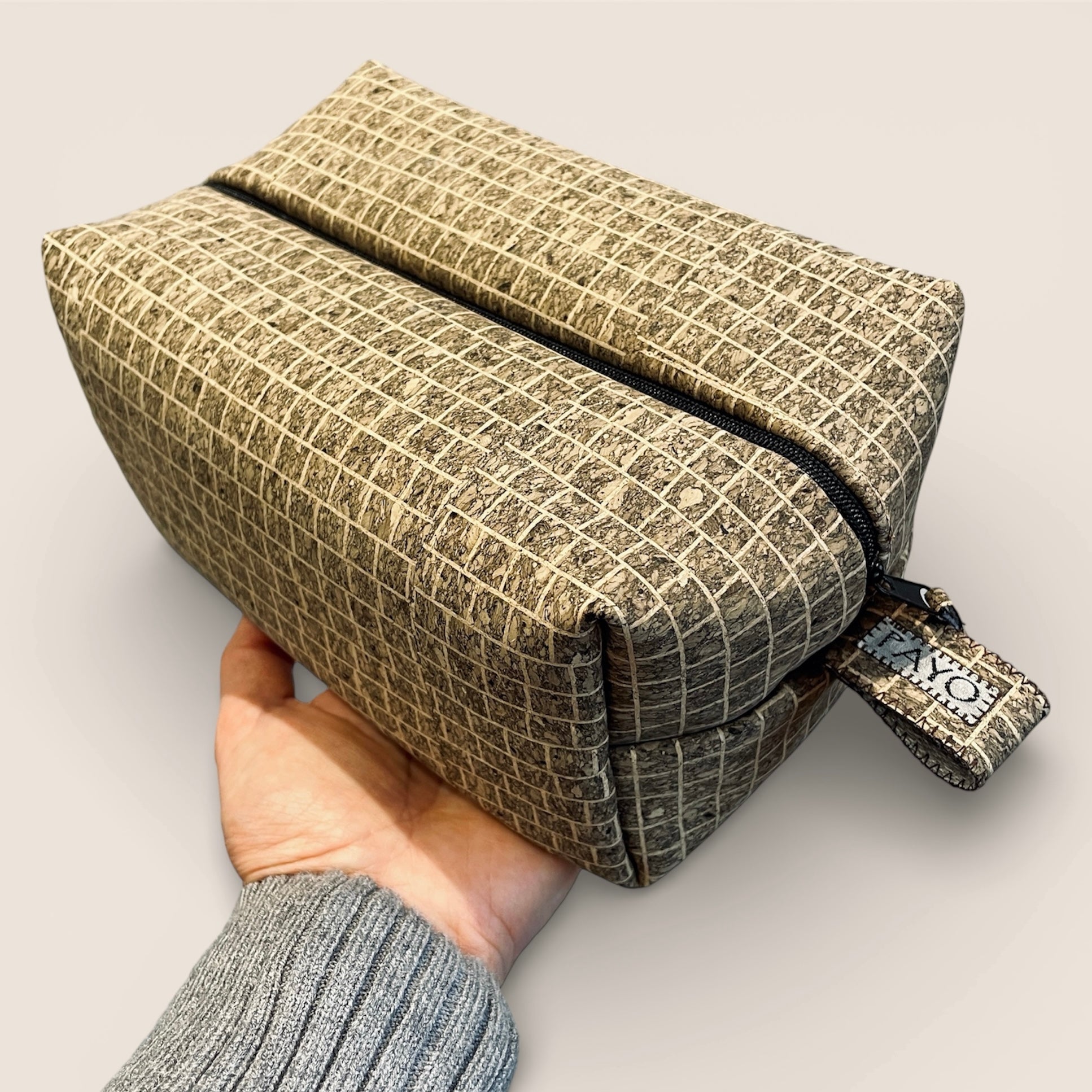 Soft Case Natural Cork Box - handgefertigt bei PAYOS Home
